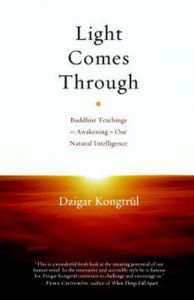 Light Comes Through: Buddhist Teachings on Awakening to Our Natural Intelligence: Book by Dzigar Kongtrul Light Comes Through: Buddhist Teachings on Awakening to Our Natural Intelligence: Book by Dzigar Kongtrul