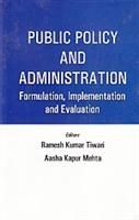 Public Policy And Administration: Book by Ramesh Kumar Triwari