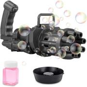 8-hole Electric Bubbles Toy Gun For Boys And Girls