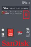 Sandisk 8GB Ultra Micro SDHC Memory Card Class-10 High Speed for Android