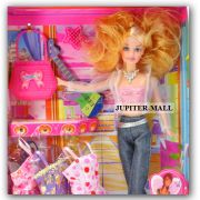 Barbie Doll Set with Beautiful Trendy Dresses kids Toys Toy Baby Gift -68