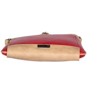 Esbeda Red Color Pu Synthetic Slingbag For Womens
