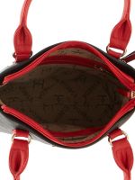 Esbeda Brown Color Solid Pu Synthetic Material Handbag For Women