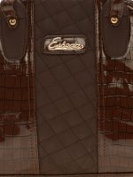 Esbeda Brown Solid Pu Synthetic Material Handbag For Women-1937 (code - 1937)