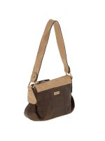 Esbeda Brown Solid Pu Synthetic Material Handbag For Women-1942 (code - 1942)