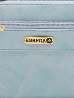 Esbeda Blue Solid Pu Synthetic Material Wallet For Women-1958 (code - 1958)