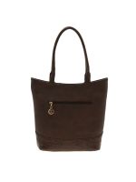 Esbeda Brown Solid Pu Synthetic Material Handbag For Women-1981 (code - 1981)