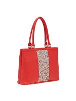 Esbeda Red Solid Pu Synthetic Material Handbag For Women (code -2109)