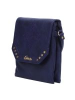 ESBEDA D-Blue Solid Pu Synthetic Material Slingbag For Women