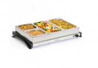 Clearline 4 Pan Ss Food Warmer And Buffet Server