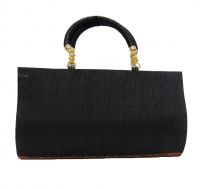 Estoss  1 Brown Beaded Handle Handbag & Get 1  Multicolor Party Clutch Ideal for Diwali Gifts Online