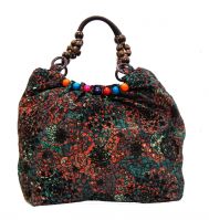 Estoss  1 Brown Beaded Handle Handbag & Get 1  Multicolor Party Clutch Ideal for Diwali Gifts Online