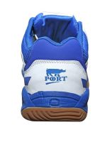 Port Men'S Synthetic Pvc Super Activa White Badminton Shoes Activa