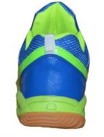 Port Men'S Python Blue Pvc Badminton Shoes