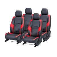 Pegasus Premium Safari Car Seat Cover - (code - Safari_black_red_comfert)