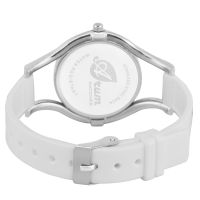 Arum Special White Silver Round Ladies Watch
