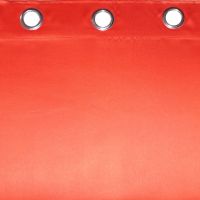 Lushomes Red Polyester Blackout Curtains With 8 Eyelets For Door