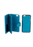 Hashtag Glam 4 Gadgets 3 In 1 Wallet Case Cover For Apple iPhone 6 Blue