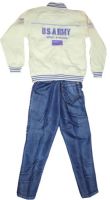 T-Shirt With Overcoat & Jeans (Size-30) Yellow, White Color 9-10 Years
