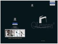 Oleanna Orange Brass Long Body Silver Taps & Faucets