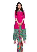 Padmini Unstitched Printed Cotton Dress Material (product Code - Dtsjexotica1003)