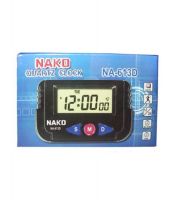 Nako Digital LCD Alarm Table Desk Car Calendar Clock Timer Stopwatch