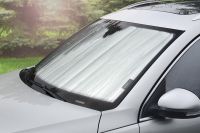 Autoright Car Front Windshield Foldable Sunshade 126cm X 60cm Silver-renault Kwid