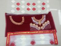 Palash Fashion's Royal Looking Red And Cream Color Georgette And Net Designer Wedding Lehengas (product Code - Pls-ts-9508)