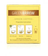 Greenbrrew Lemon Instant Green Coffee 20 Sachets, 60 Gm