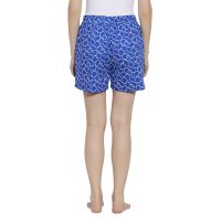 Silkys' Mid Rise Elastic  Waistband Printed Cotton Short For Women