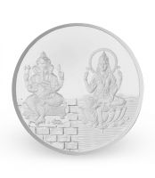 P.n.gadgil Jewellers 50 Gms Being Human & Laxmi Ganesh Silver Coin