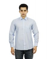 Blue Nation Cotton Formal Shirts For Men