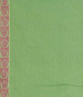 Marjoram Colors Green Color Pure Cotton Saree (mads5015)
