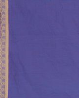 Marjoram Colors Blue Color Pure Cotton Saree (mads5021)