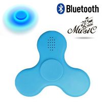 Fidget Spinner LED Light With Bluetooth Speaker USB Power Supply, Durable Bearing For Killing Time Relieves Anxiety Stress Reducer.(assorted Colors)