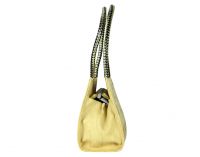 SPERO Women's Stylish Zip lock casual Off white handbag