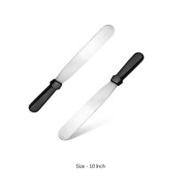A-plus Set Of 2 Stainless Steel Cake Palette Knife / Stainless Steel Icing Spatula - 10 Inch