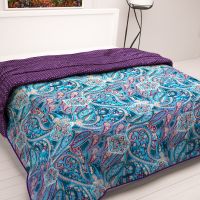Indiana Home Cambric Soft Fine 180 Tc Cotton Reversible Single Dohar (ac Quilt)