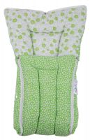 Jaze Baby - Multipurpose 3-in-1 Baby Carry Bed With Baby Essential Freebie Set - Lovely Green