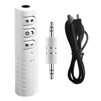 UnTech Bluetooth 4.1 Receiver,Un-Tech Protable Wireless Blurtooth Car Adapter & Hands-Free Car Kits Mini Music Adapter White