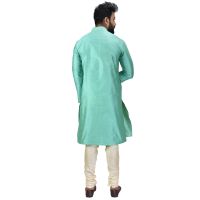 Limited Edition Cotton Silk Regular Fit Self Design Kurta Pajama ( Code - Akakkuset0053)