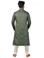 Limited Edition Cotton Silk Regular Fit Self Design Kurta Pajama ( Code - Akakkuset120)