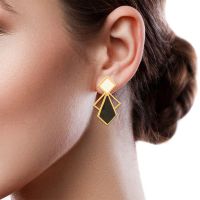 Loupe fashion Women Multicolor Stud Earrings By Blingnest