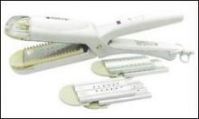 Geepas 2in1 Steam Hair Straightener & Crimping Irons For Waves Or Straightening Gh 718 , With Warranty