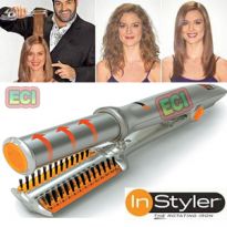 Instyler Rotating Rollers Hair Styler Kit Curler, Straightener Curling Iron