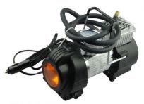 12v car socket compatable Metal Tyre Air Compressor Pump T Inflator Light
