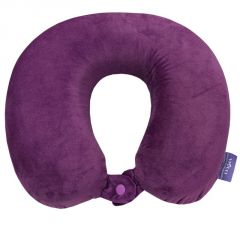 Gift Or Buy Viaggi Eggplant U Shape Memory Foam Travel Neck Rest Pillow - ( Code - Viiagiie0105 )