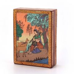 Gift Or Buy Vivan Creation Gemstone Meera Painting Wooden Jewelry Box 256