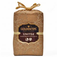 Golden Tips Unitea - Darjeeling & Assam Blend Tea - Brocade Bag, 100g - Tea