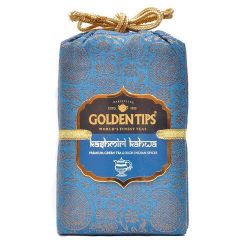 Golden Tips Kashmiri Kahwa Green Tea - Brocade Bag, 250g - Food & Beverages